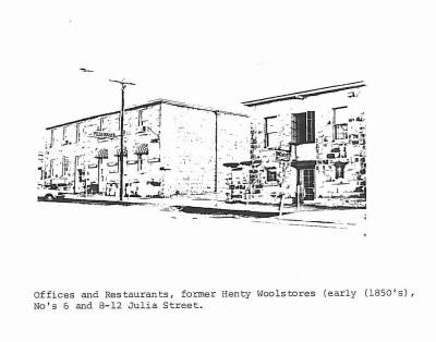 Restaurant (former Henty Wool Store)