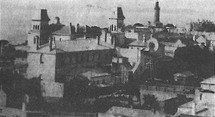 Baillieu House Hotel from the rear c.1884 after additions, 