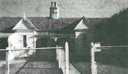 66-68 Gellibrand Street, detail of the original entry porches and later verandah