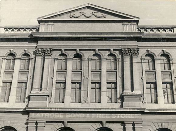 B0421 Latrobe Bond Store Latrobe St Melbourne