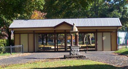 Fitzroy Cricket Club complex - Timber Gatehouse
