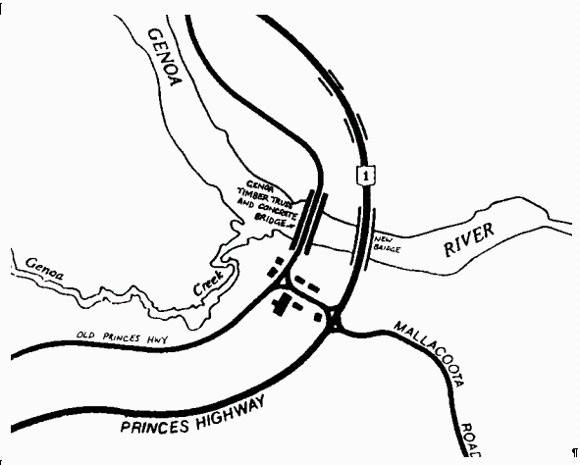 genoe river timber truss bridge registration plan