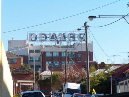 Pelaco Sign from Church Street