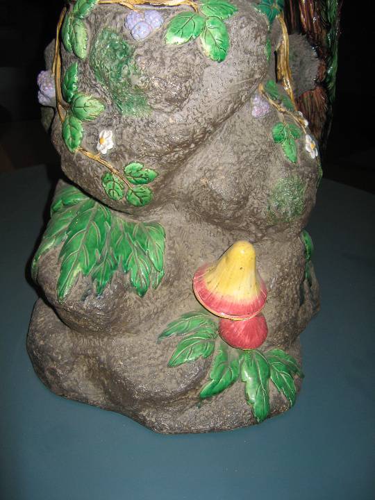 Loch Ard Peacock close up of base