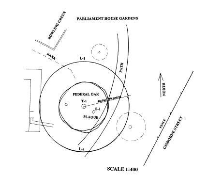 1 federal oak parliament house gardens melbourne plan