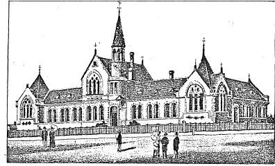 State School No 2103-03 - Architects sketch from Blake (Ed), Vision  and Realisation, 1973, vol.2, p.818. - 