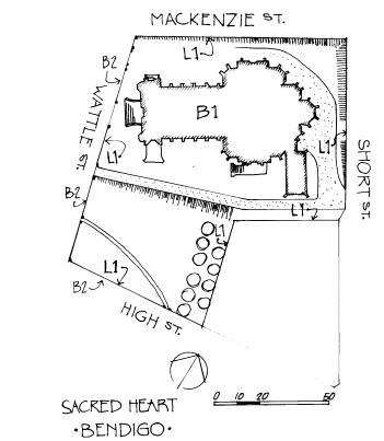 sacred heart cathedral bendigo plan