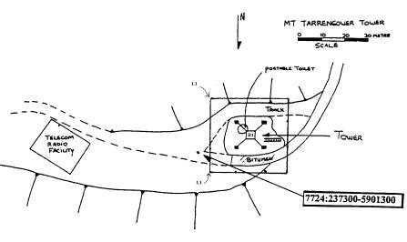 mount tarrengower lookout tower mount tarrengower maldon plan
