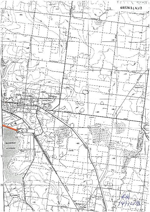 coliban water supply registration plan 605361(A)2