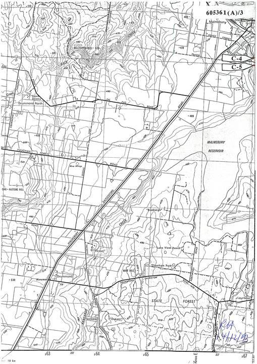 coliban water supply registration plan 605361(A)3