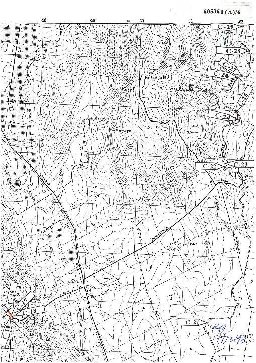 coliban water supply registration plan 605361(A)6