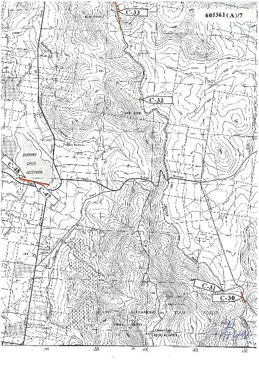 coliban water supply registration plan 605361(A)7