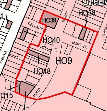 Borough of Queenscliffe Heritage Overlay map