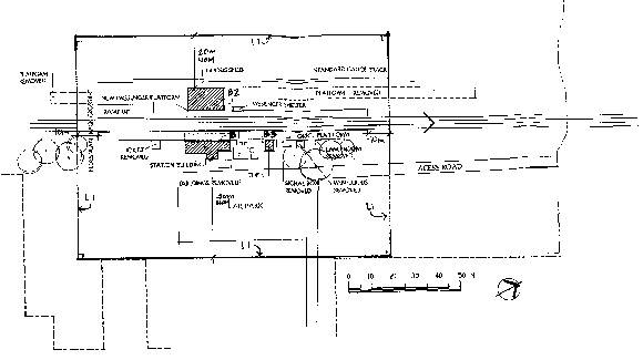 little river railway station plan
