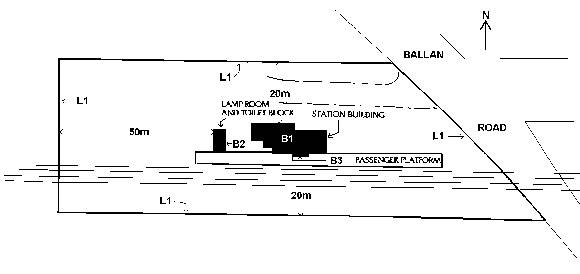 moorabool railway station plan