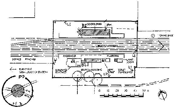 wycheproof railway station plan
