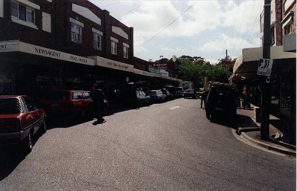 The north side of the Eaglemont Shopping Centre