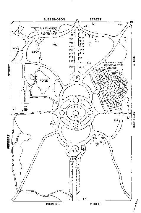 st kilda botanic gardens plan