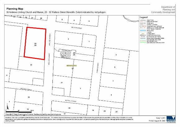 Extent of registration map. 