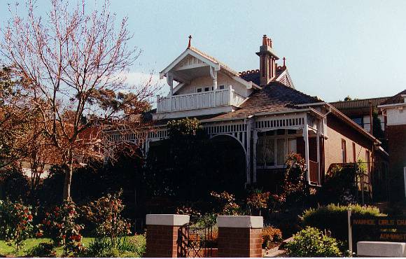 Lowana, 121 Marshall Street, constructed in 1910, is typical of the architectural character of the street. 