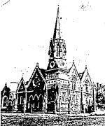 Congregational Church - Film 6 / Frame 32 - Ballarat Conservation Study, 1978