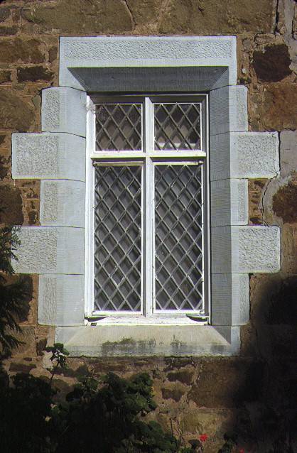 coriyule homestead mcdermott road drysdale detail of stone framed window