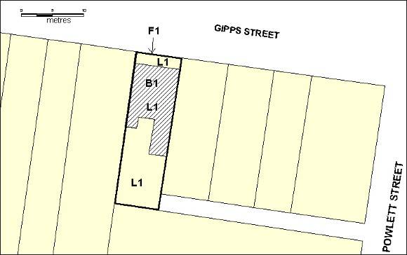 little parndon east melbourne h56 extent of registration plan march 2000