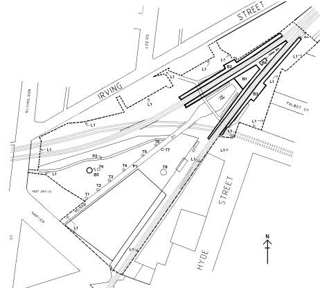 footscray railway station complex plan