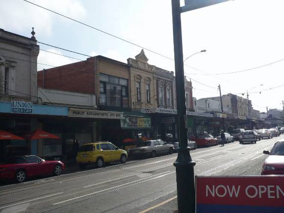 Union Road west side