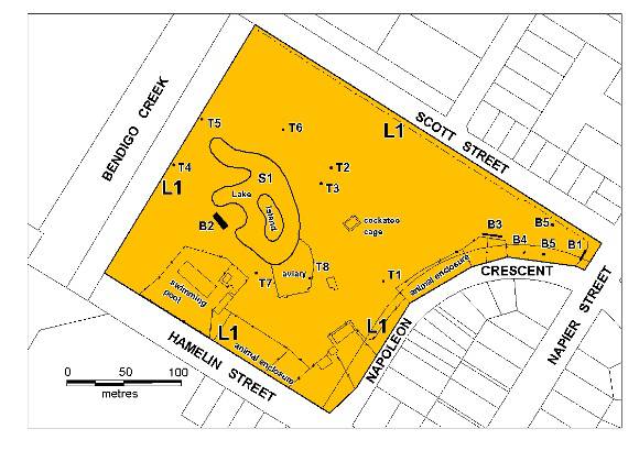 white hills botanic gardens plan