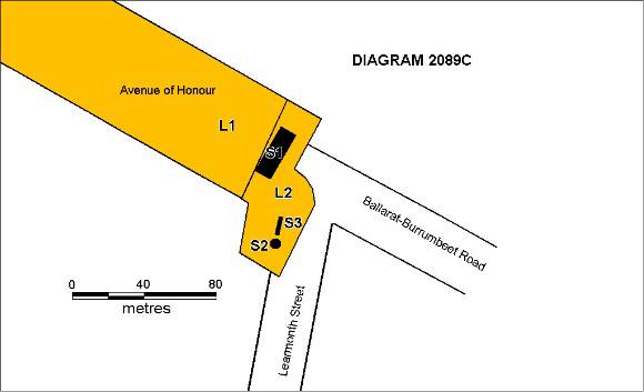 PROV2089 Avenue of Honour Arch of Victory plan 2089C