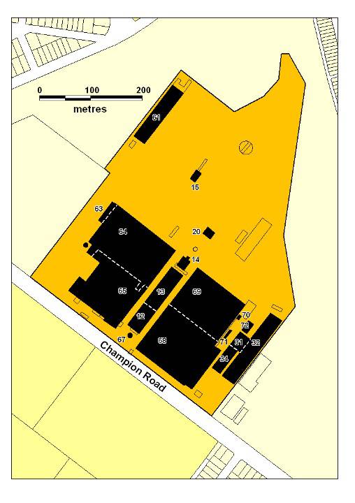 former railway workshop champion road newport plan