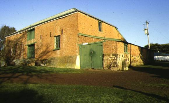 1 red brick barn late 1840s muntham casterton side view
