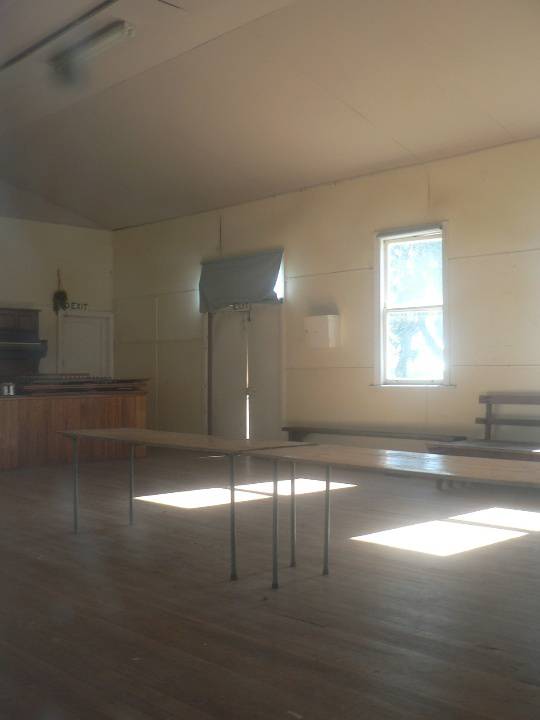 Gringegalgona Soldiers Memorial Hall - interior 