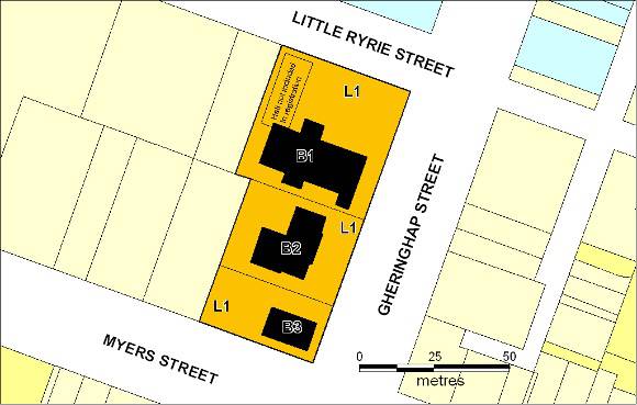 h00633 st giles church and free church school geelong 2001 plan