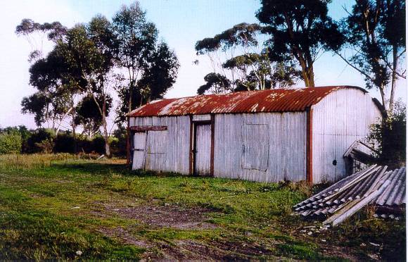 H01971 1 prefabricated iron cottage exterior