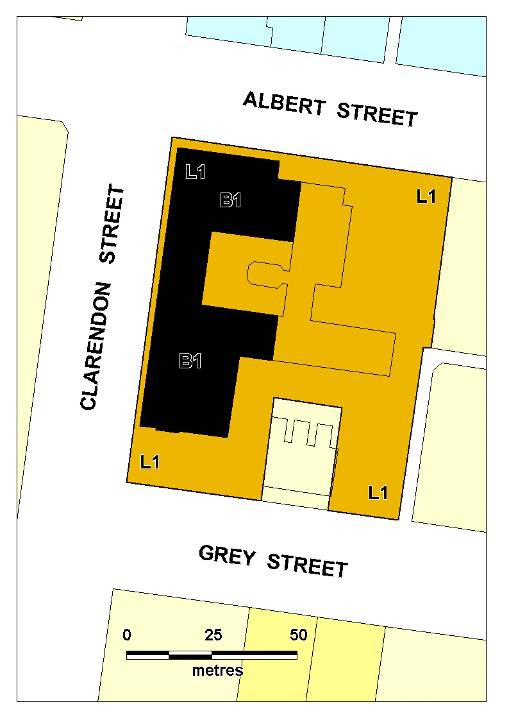 Freemasons hospital plan Diagram HER/2001/001321